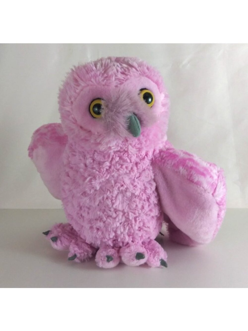 Wild Republic Beautiful Pink Owl Soft 12" Plush